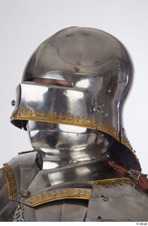 Photos Medieval Armor head helmet upper body 0002.jpg